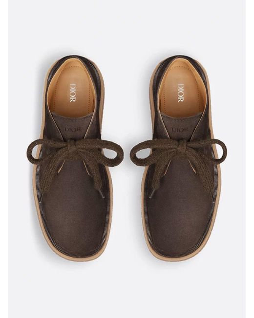 Dior Brown Scarpa Sahara Desert for men
