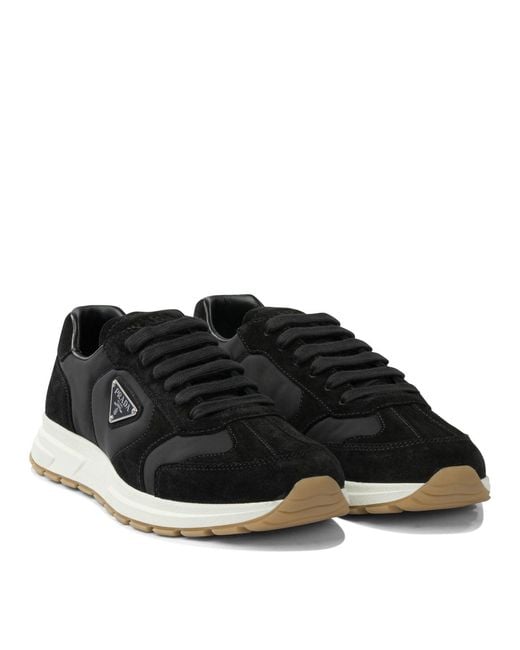 Prada Black "Prax" Sneaker