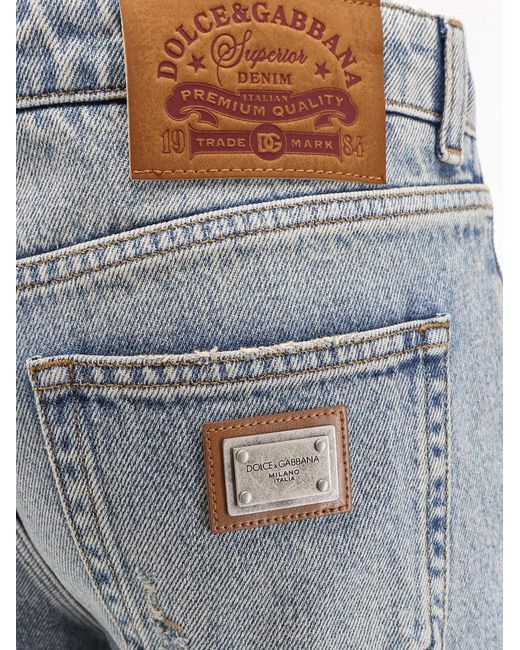 Dolce & Gabbana Blue Denim Jeans