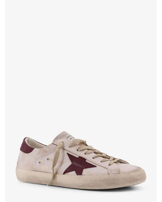 Golden Goose Deluxe Brand Pink Sneakers Pelle for men