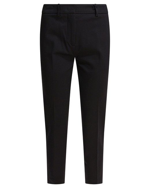 Semler Black Viscose Pants Trousers