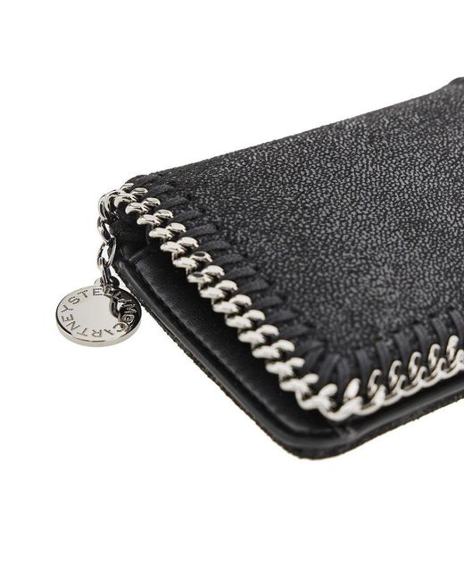 Stella McCartney Black 'Falabella' Bi-Fold Wallet
