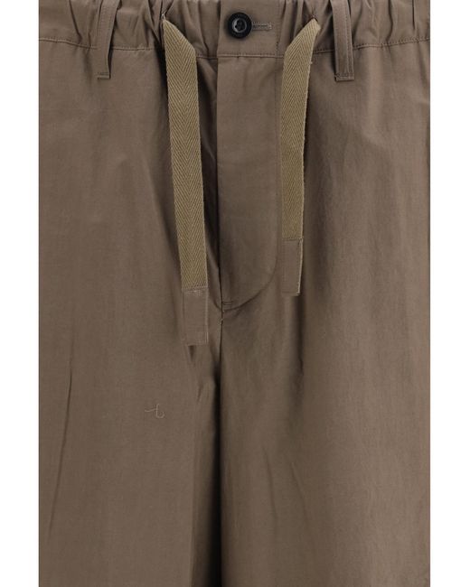 Sacai Brown Cotton Pants for men
