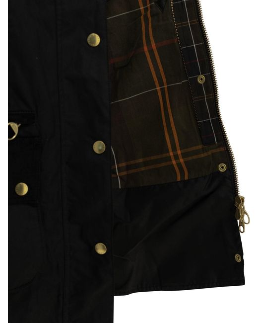 Barbour Black "Modern Beaufort" Raincoat