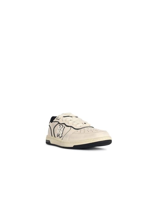 Amiri White Apos;S Newport Two-Tone Leather Low-Top Sneakers for men