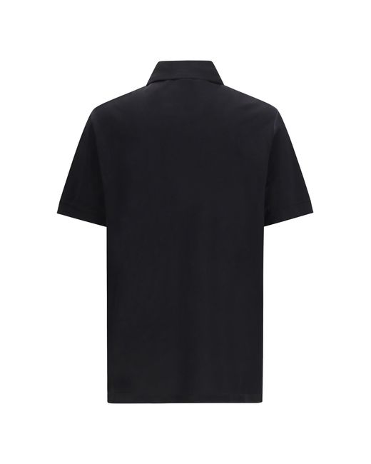 Dolce & Gabbana Black Dolce & Gabbana Cotton Piqué Polo for men