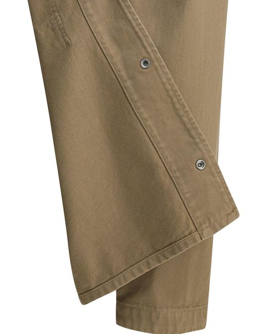 Stone Island Green Overshirt Cotton Jacket for men