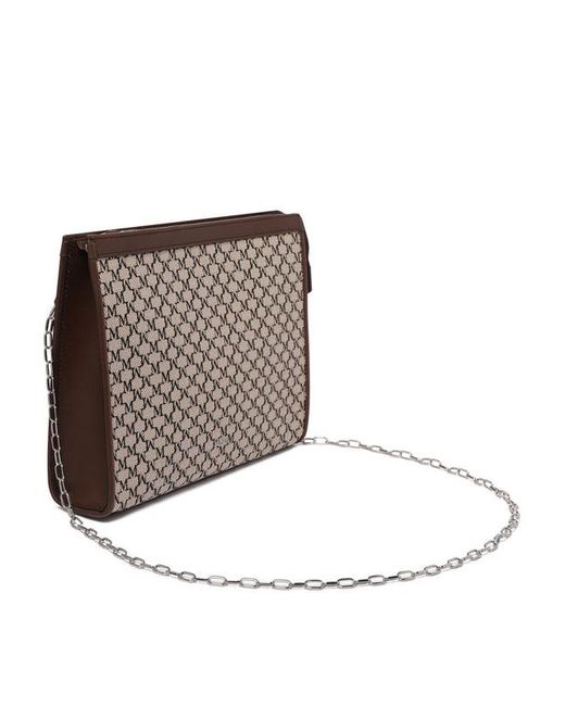 Max Mara Brown "Mm Trousse" Pouch