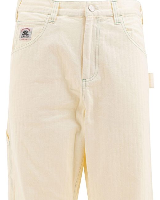 Bode Natural Trousers for men