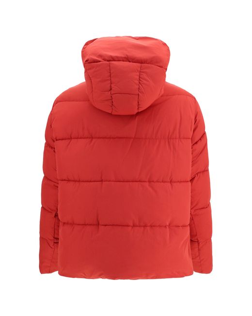 Pinko Red Giza Down Jacket