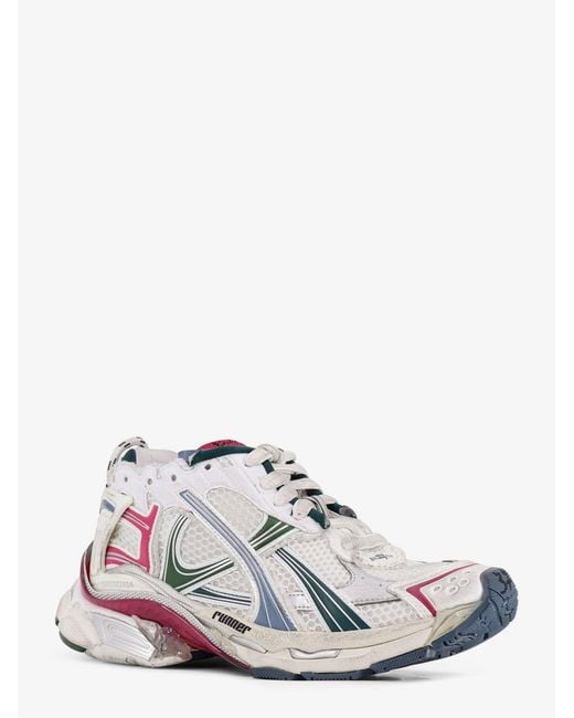 Balenciaga White Runner Sneakers