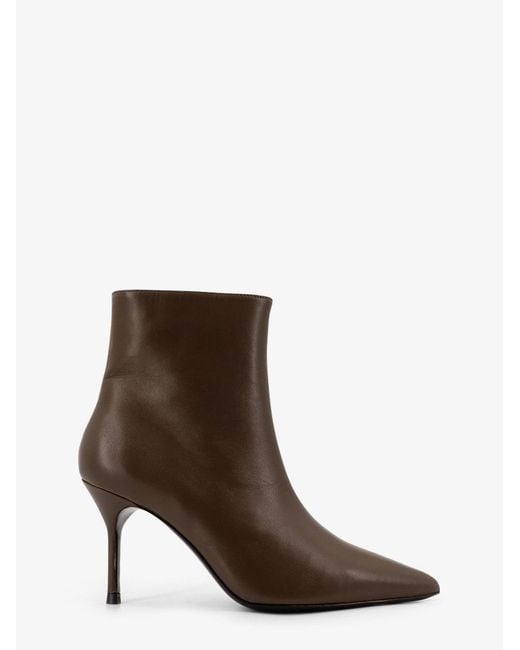 Staud Brown Sebastian Leather Boots