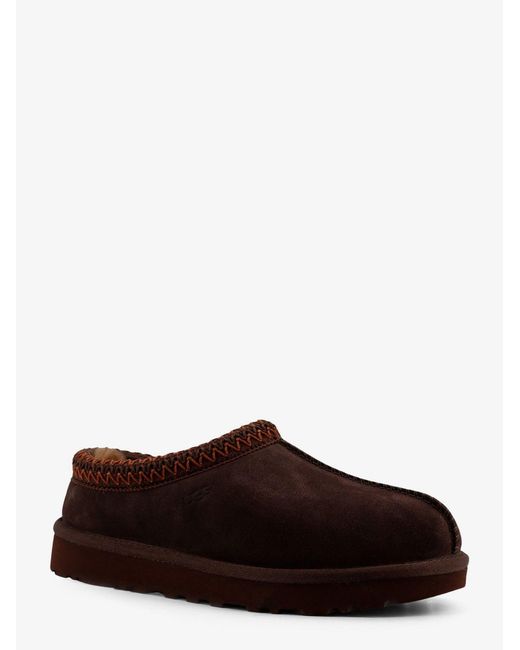 Ugg White Tasman Ii Suede Slip-On