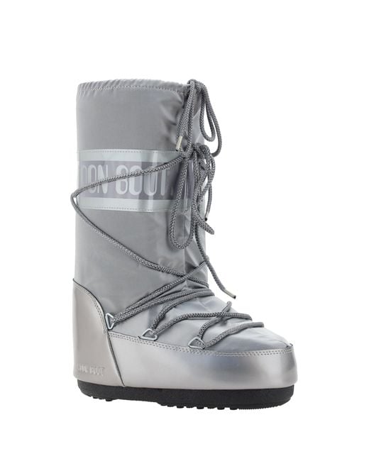 Moon Boot Gray Icon Glance