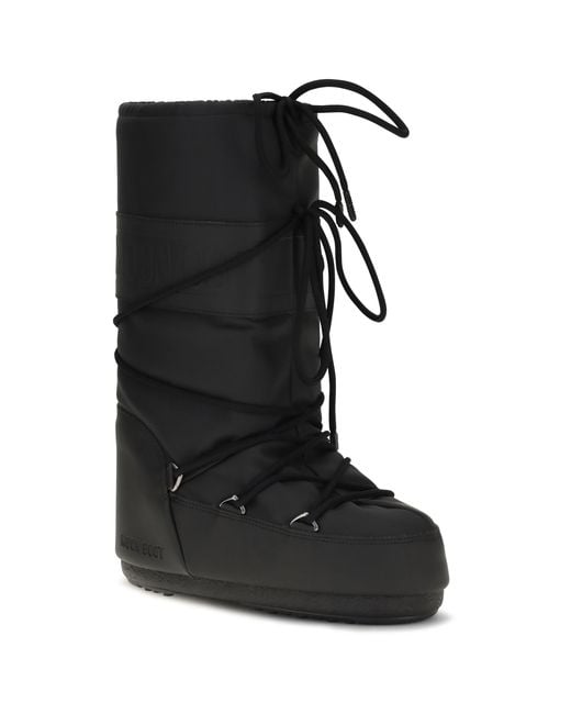 Moon Boot Black Icon Boots