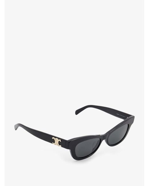 Céline Black Triomphe Acetate Sunglasses