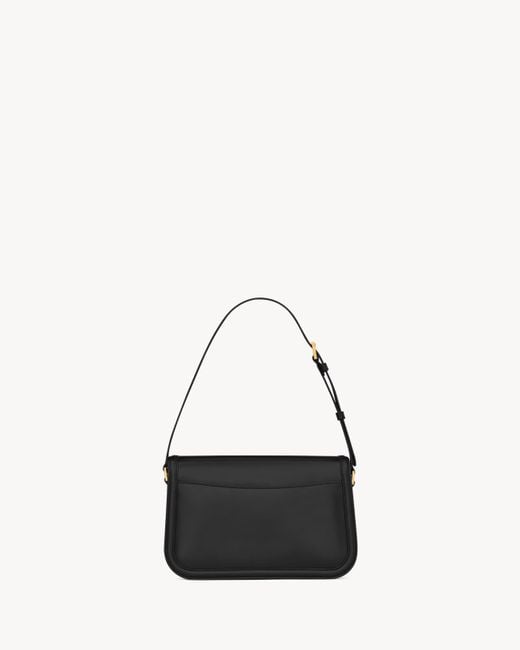 Saint Laurent Black "Solferino" Small Shoulder Bag