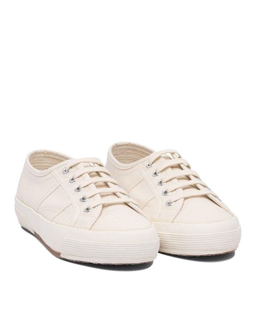Superga White Sneakers & Slip On
