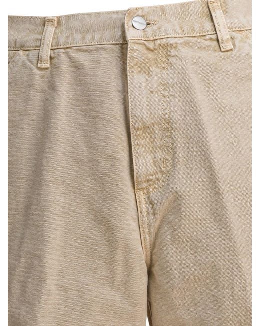 Carhartt Natural Short "Single Knee" for men
