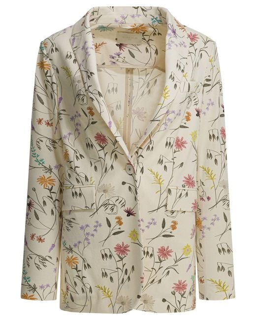 Circolo 1901 Multicolor Cotton Elastan Jacket
