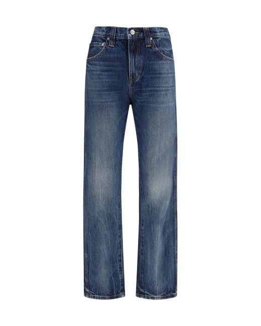 Khaite Blue Jeans Farley Denim