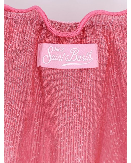 Mc2 Saint Barth Pink Bikini Bottoms