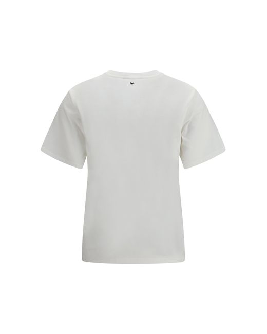 Weekend by Maxmara Gray Agile Cotton T-Shirt