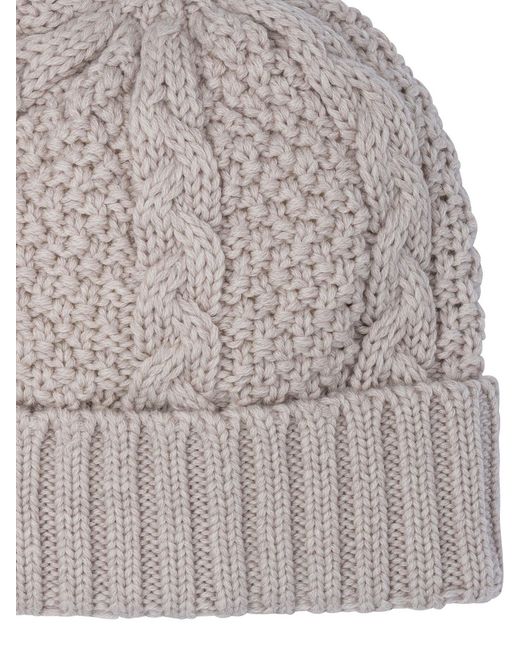 Rakku Gray Souffle Beanie