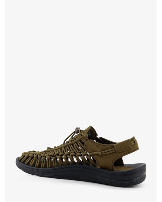 Keen Green Uneek M Suede Sandals Dark for men