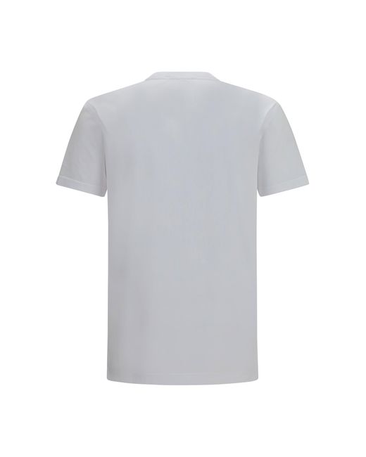 Dolce & Gabbana Gray Cotton Jersey T-Shirt for men