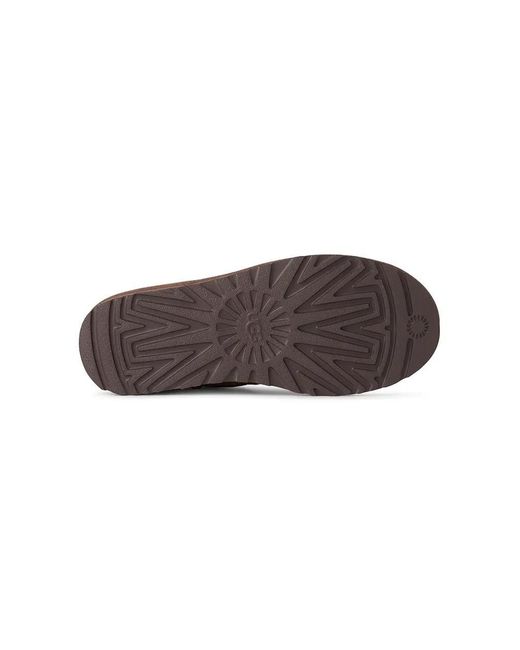Ugg Brown "Classic Ultra Mini Biarritz" Ankle Boots