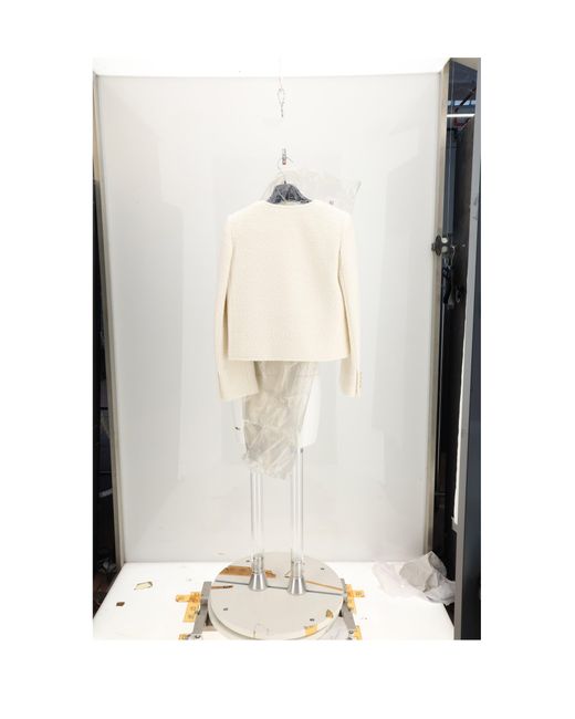 Céline White Icone Jacket