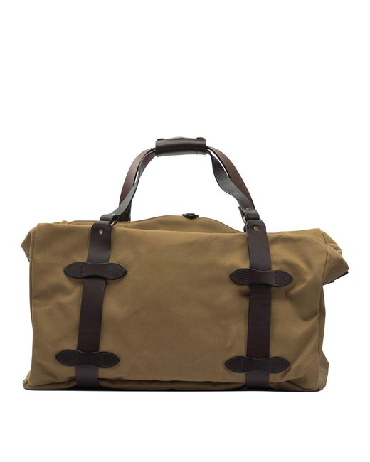 Filson Brown Medium Duffle Bag for men