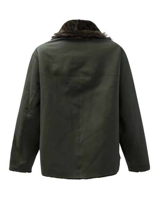 FURLING BY GIANI Black Reversible Short Coat