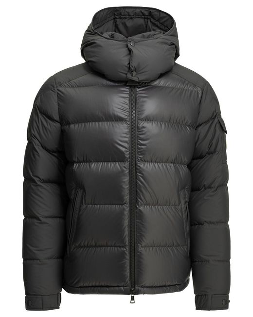 Moncler Black Maya Short Down Jacket for men