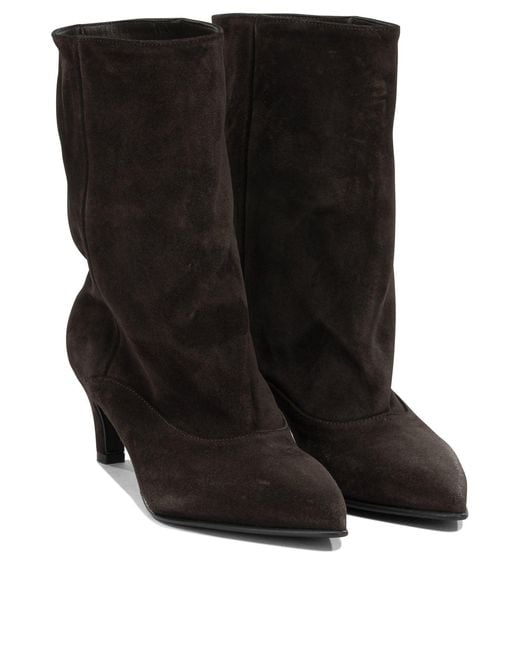 Strategia Black A5992Hombre Bordo Boots