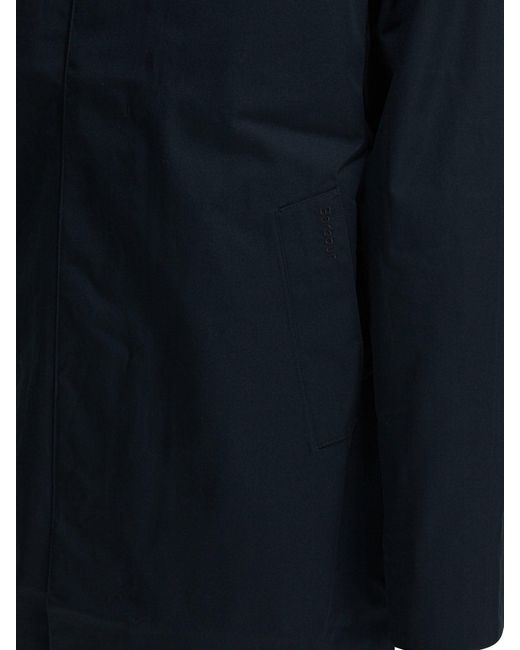 Barbour Blue Rokig Waterproof Jacket for men