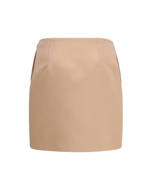 Chloé Natural Chloã Satin Skirt