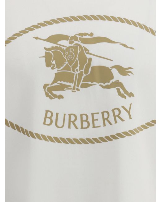 Burberry White T-Shirts for men