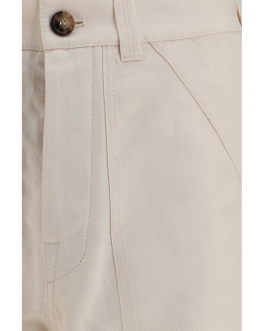 Brunello Cucinelli Natural Linen Pants for men