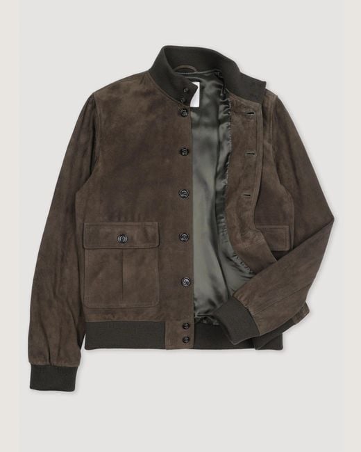 Valstar Brown Valastrino Suede Jacket for men