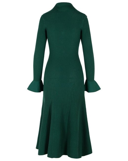 Self-Portrait Green Self Portrait 'Keyhole' Dress