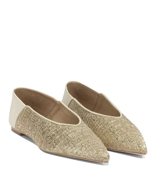 Ammb Milano Natural Leather Ballerinas