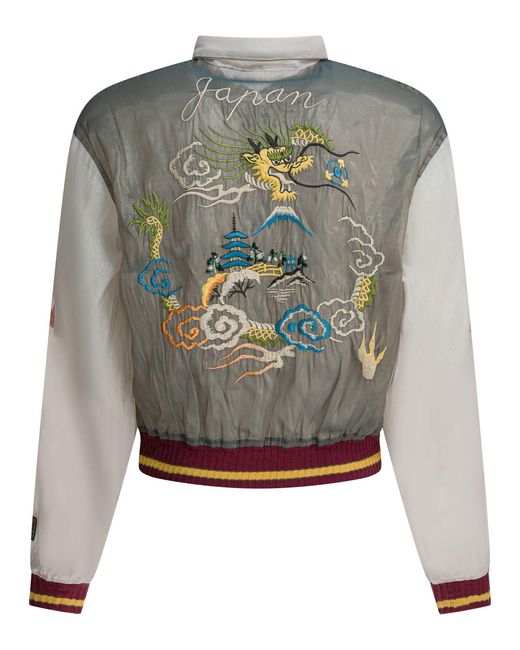 Kapital Gray "Japan" Bomber for men