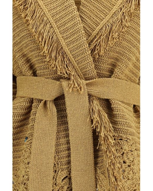 Alanui Metallic Cardigan Island Memories