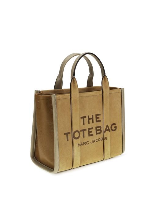 Marc Jacobs Metallic Tote Bag Calf Leather