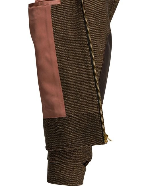 Visvim Brown Linen Wool Jacket for men