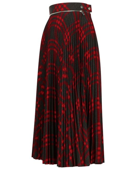 Burberry Red Skirts