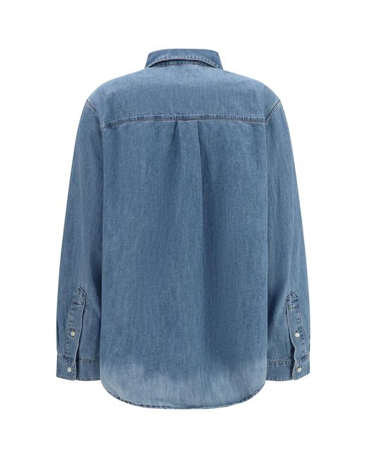 Miu Miu Blue Chambray Shirt