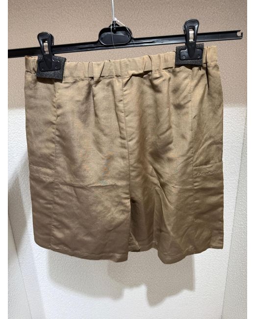 Max Mara Pure Brown "Quebe" Shorts